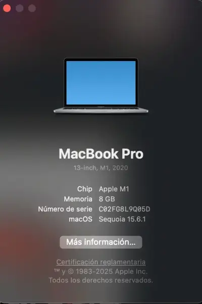 MacBook Pro 13 pulgadas con cargador original - miniatura 3