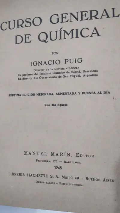 Curso General de Química Ignacio Puig - miniatura 2