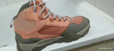 Zapatillas,deportivas altas color salmony gri - miniatura 2