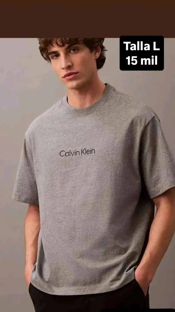 Pack de poleras Calvin Klein para hombre talla L - 2