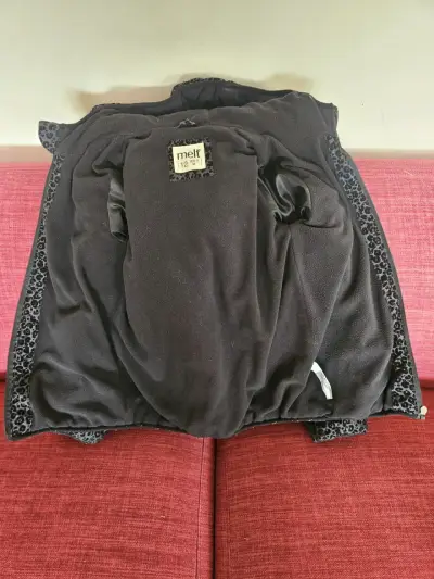 Chaqueta de invierno con estampado de leopardo para mujer - miniatura 3
