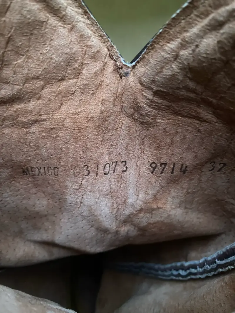 Botas vaqueras de cuero marrón con detalles - 3