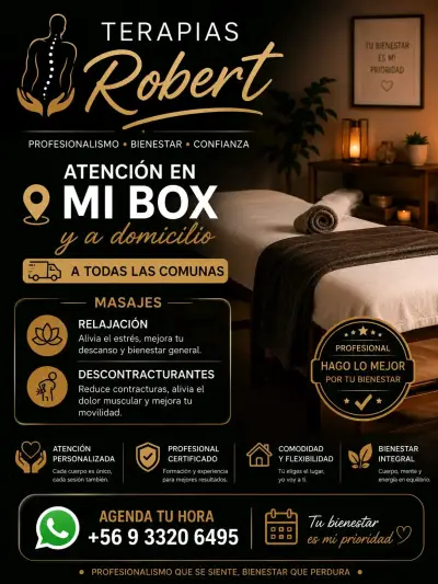 Masajes de Relajación y descontracturantes - miniatura 1