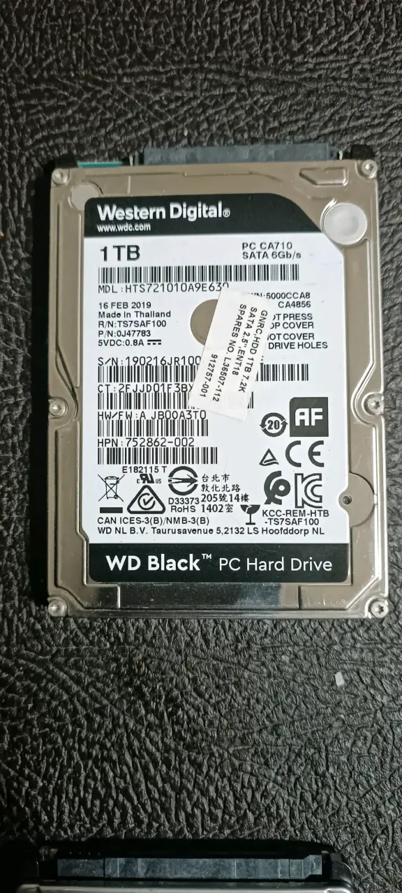 Discos duros internos, mecánicos 1TB y 500GB - 5