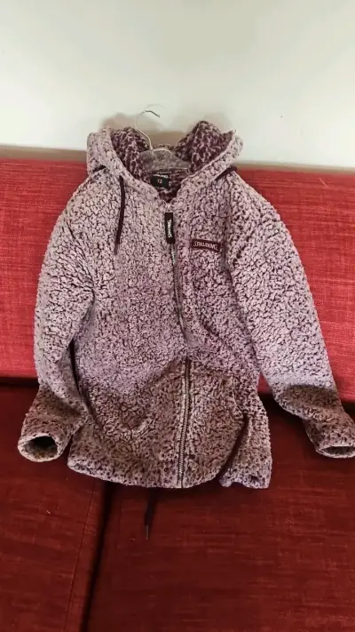 Chaqueta de lana Spalding con capucha - miniatura 1