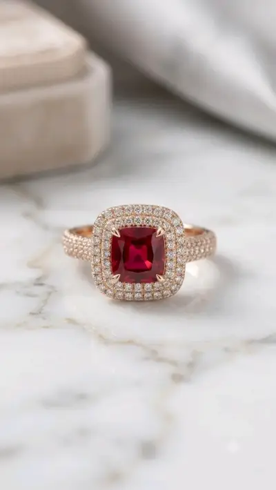 Anillo de Cóctel Halo Imperial - miniatura 1
