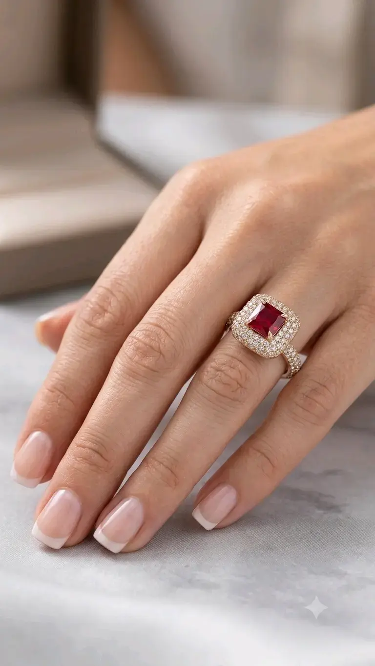 Anillo de Cóctel Halo Imperial - 2