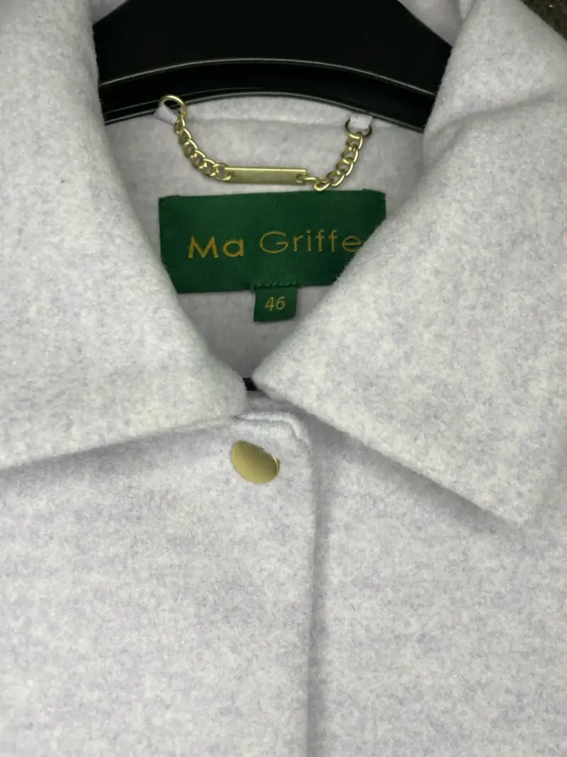 Chaqueta lila claro Ma Griffe talla 46 - 4
