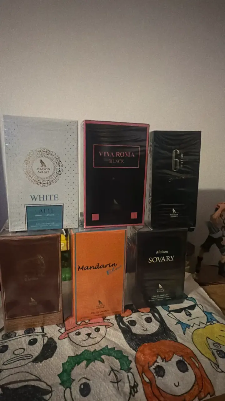 Set de Perfumes Maison Azhar Mandarin Blue y Eclat - 4