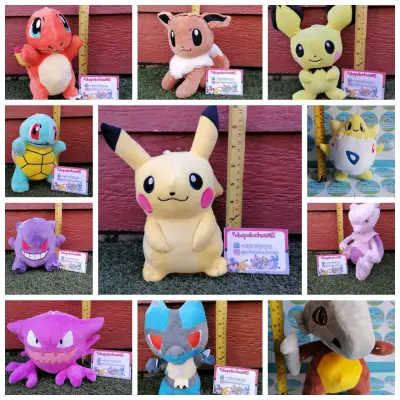 Peluches Pokémon variados de colección - miniatura 1