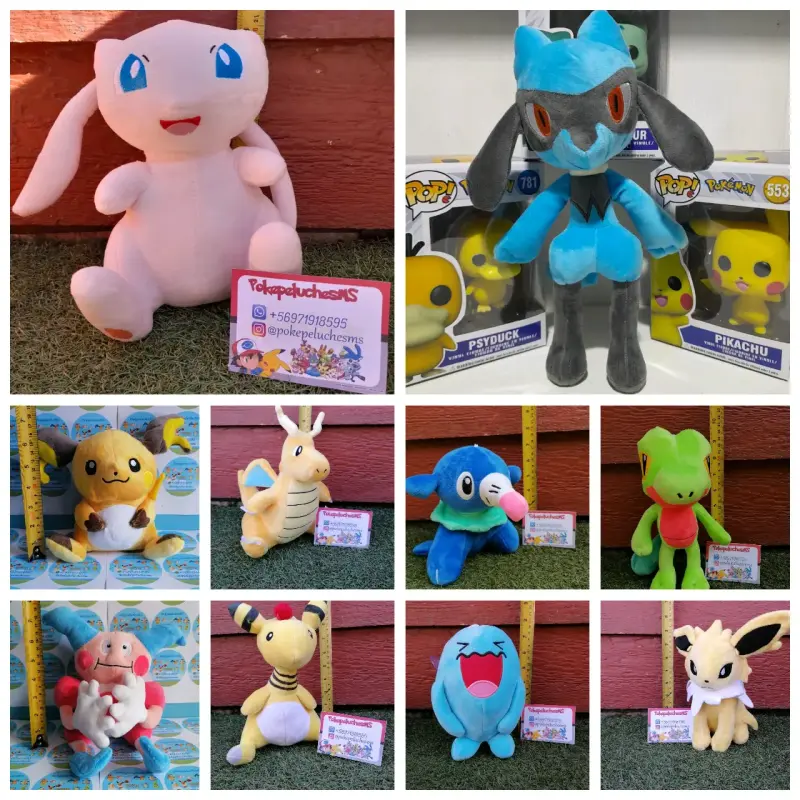 Peluches Pokémon variados de colección - 2