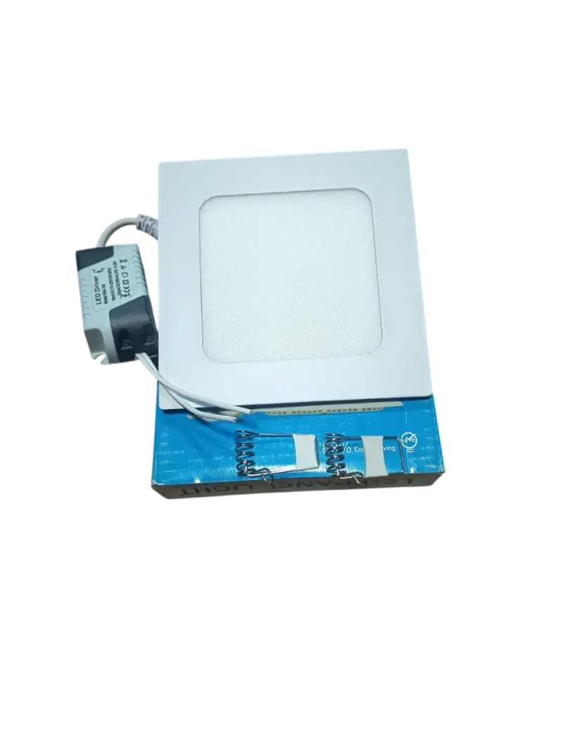 Pack 4 Panel Led Embutido Cuadrado 6w Fria - 3
