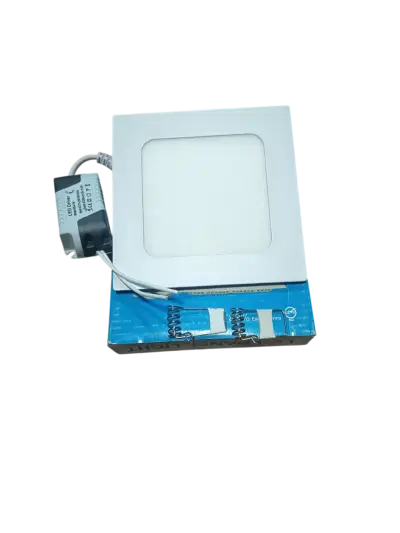 Pack 4 Panel Led Embutido Cuadrado 6w Fria - miniatura 3