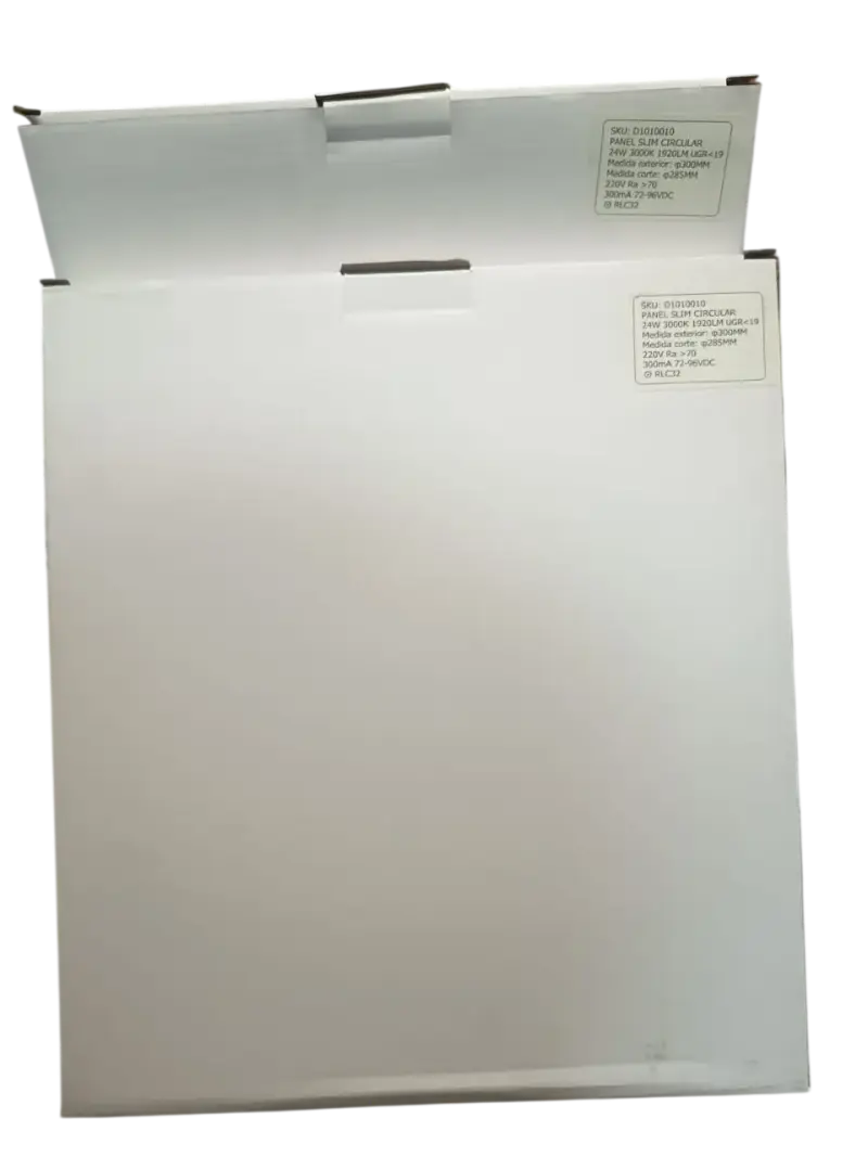 Pack 2 Panel Led Embutido 24w Calida - 1