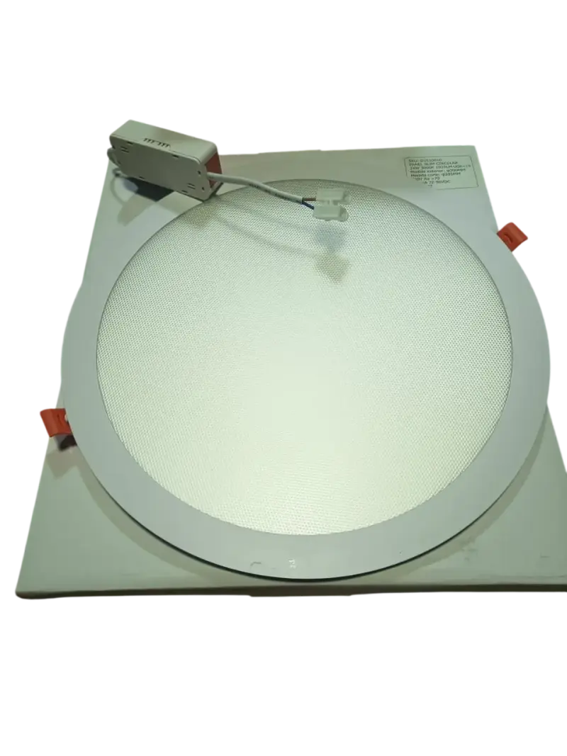 Pack 2 Panel Led Embutido 24w Calida - 2