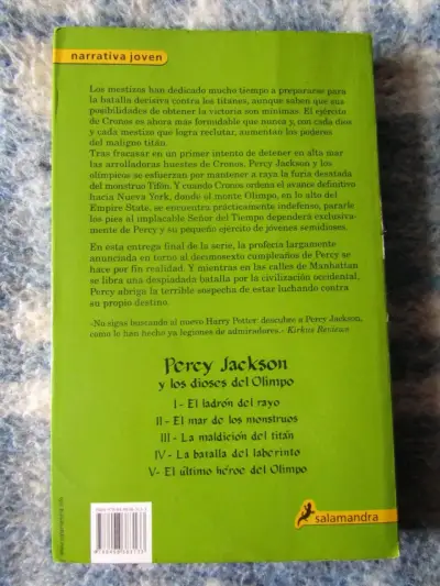 Libro El Último Héroe del Olimpo de Rick Riordan - miniatura 2
