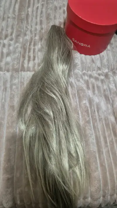 Coleta Extensión de cabello rubio natural Sangrá - miniatura 3