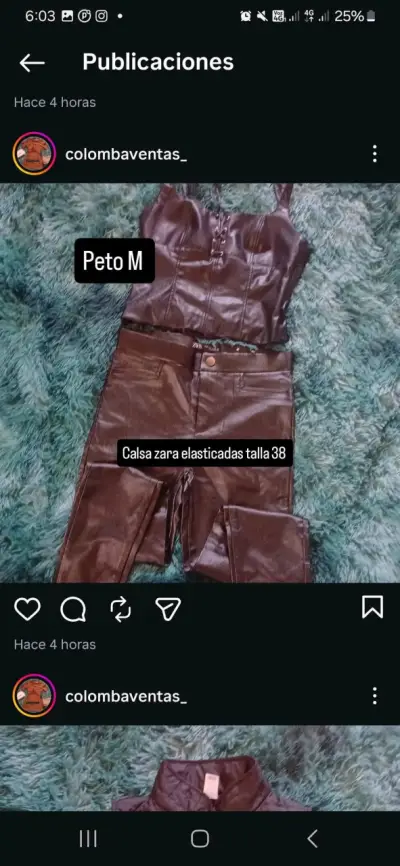 Vestido marrón elegante Zara talla L - miniatura 3