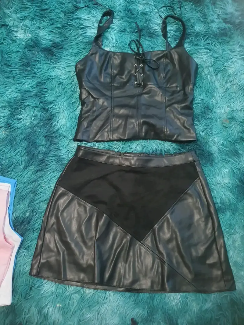 Vestido marrón elegante Zara talla L - 5