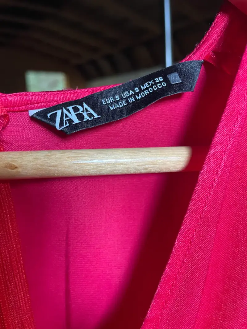 ❤️Vestido Zara con lazo en espalda Talla S - 2