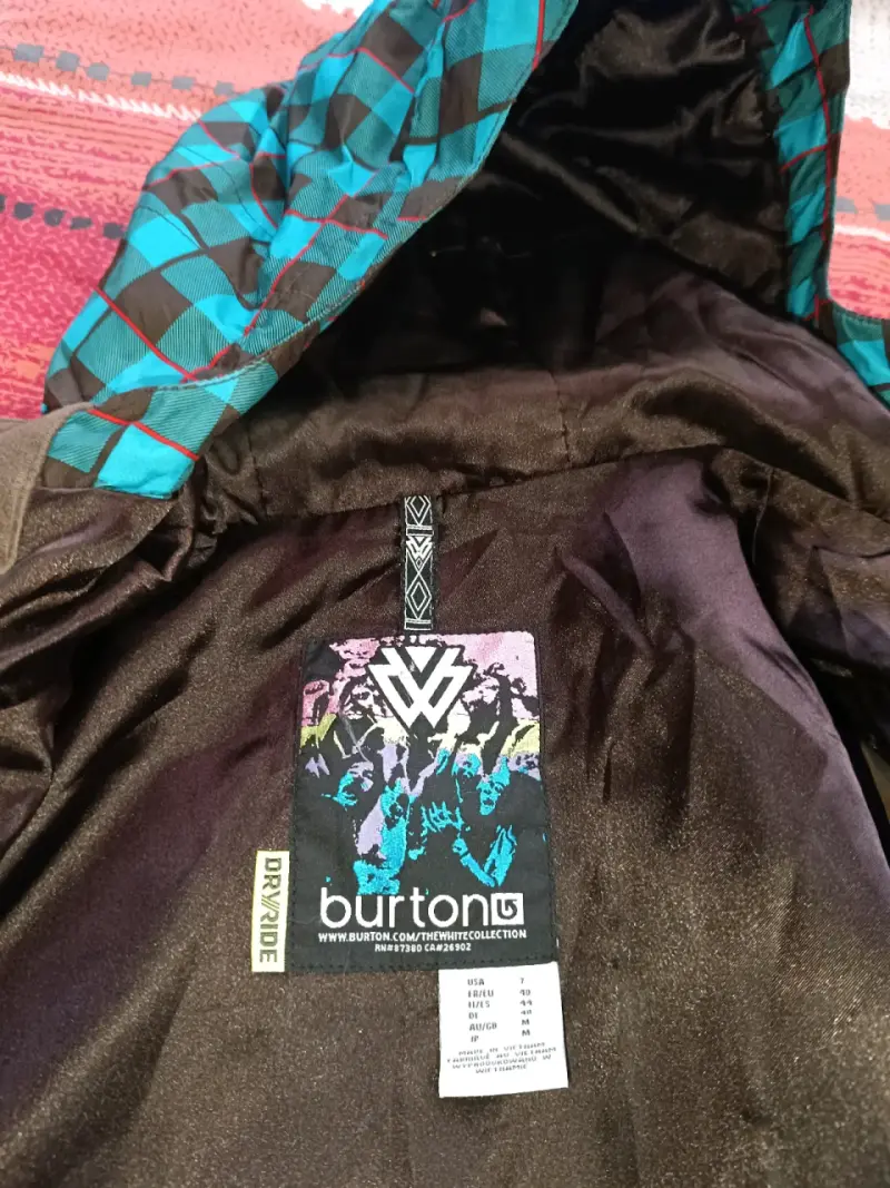 Chaqueta de snowboard Burton con capucha - 1