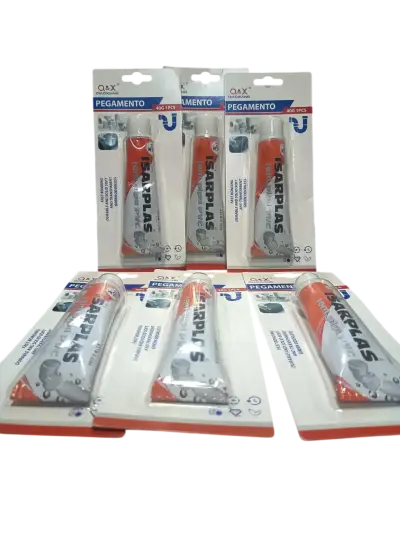 Pack 6 Pegamento Instantaneo PVC 40g Q&X - miniatura 2