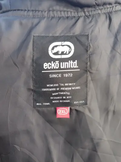 Chaqueta negra Ecko Unltd talla 2XL - miniatura 1