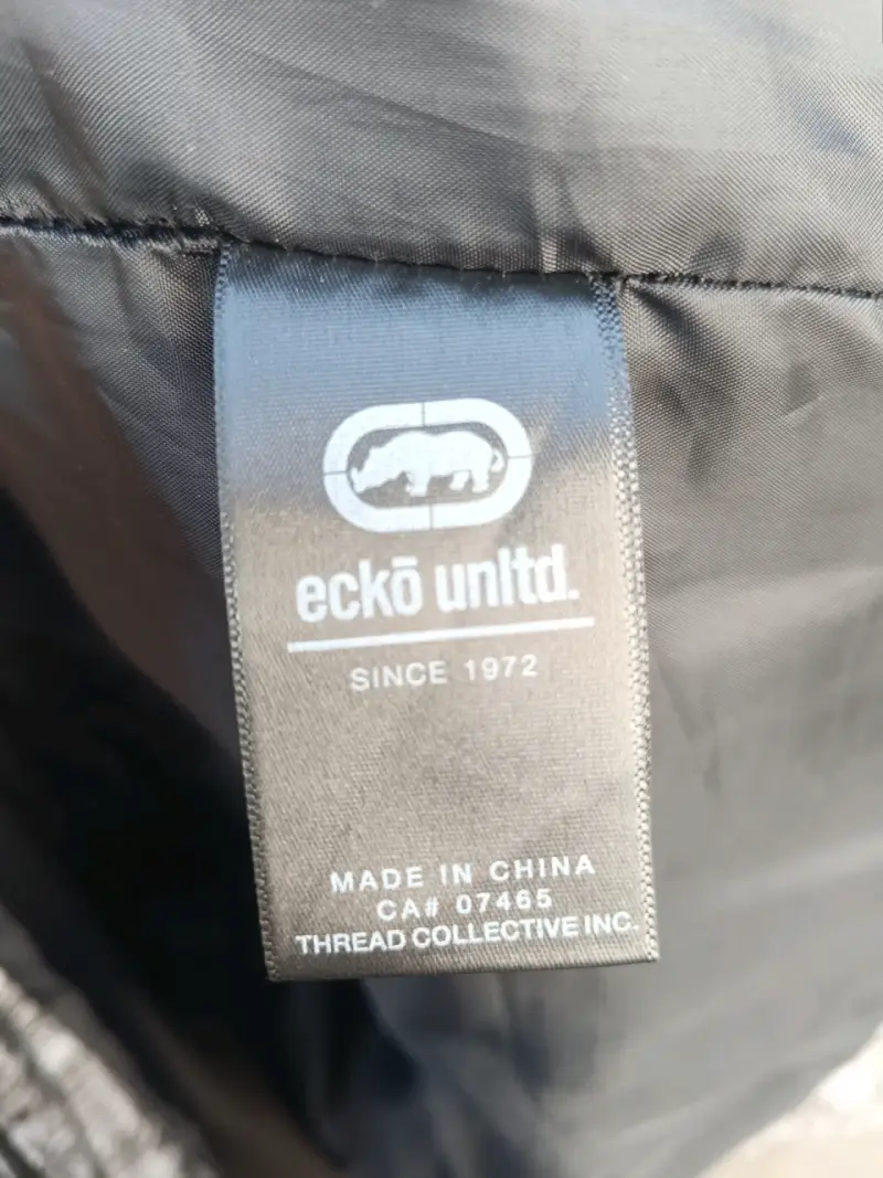 Chaqueta negra Ecko Unltd talla 2XL - 6
