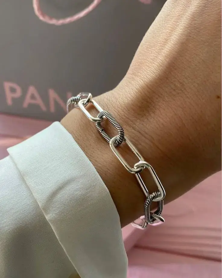 Pulsera Pandora eslabones plata - 1