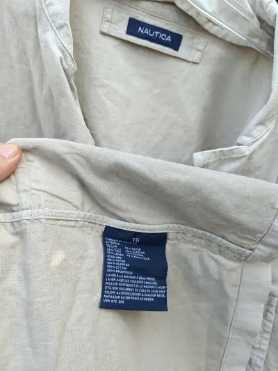 Chaqueta Nautica XL beige para hombre - miniatura 4