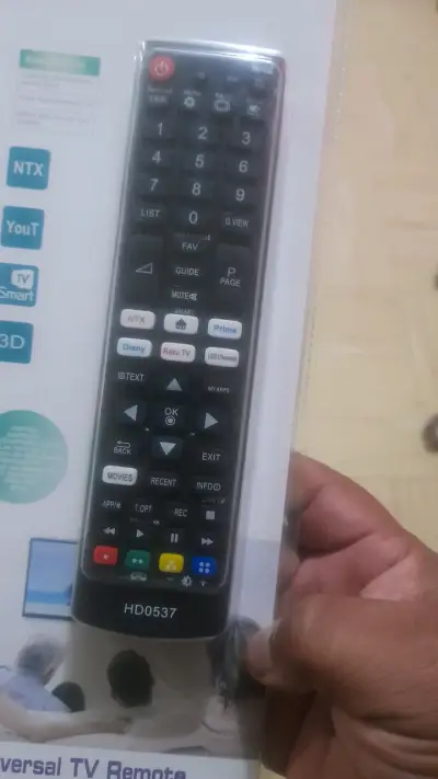 Control remoto universal para TV HD0537 - miniatura 1