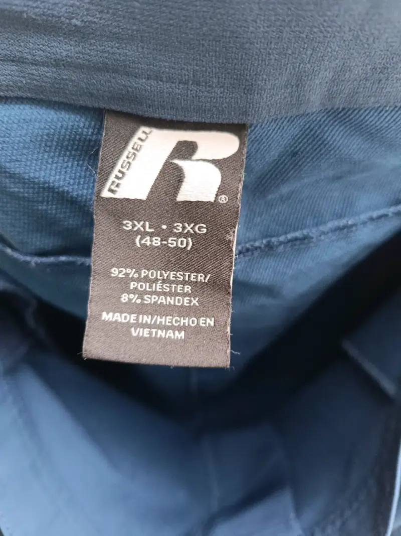 Polera azul Russell 3XL Outdoor - 1