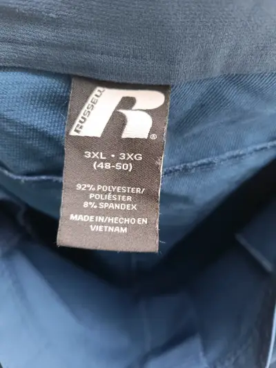 Polera azul Russell 3XL Outdoor - miniatura 1