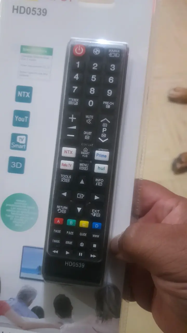 Control remoto universal para TV HD0537 - 3
