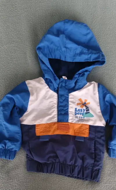 Chaqueta cortaviento Black and Blue - miniatura 1
