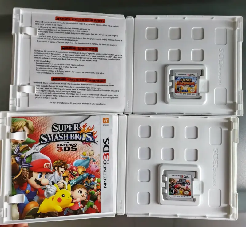 Juegos Nintendo 3DS Super Smash Bros y Sonic Boom - 2