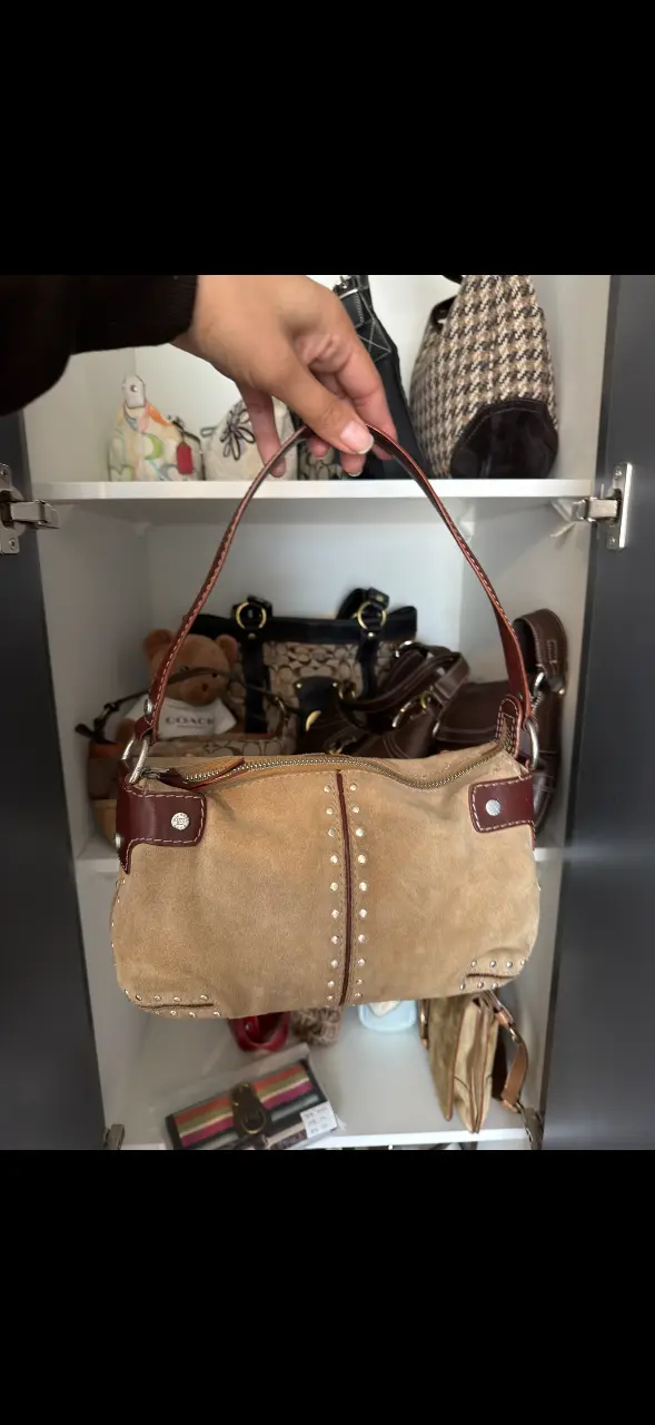Cartera de cuero Michael Kors modelo Astor vintage - 1