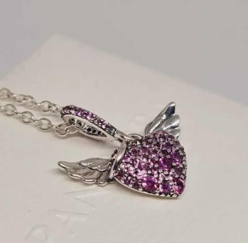 Collar Pandora Alas de Angel de plata 925 - 1