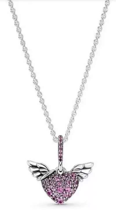 Collar Pandora Alas de Angel de plata 925 - miniatura 4