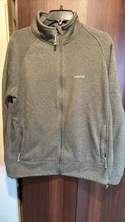 Chaqueta polar gris marca Rescue - miniatura 1
