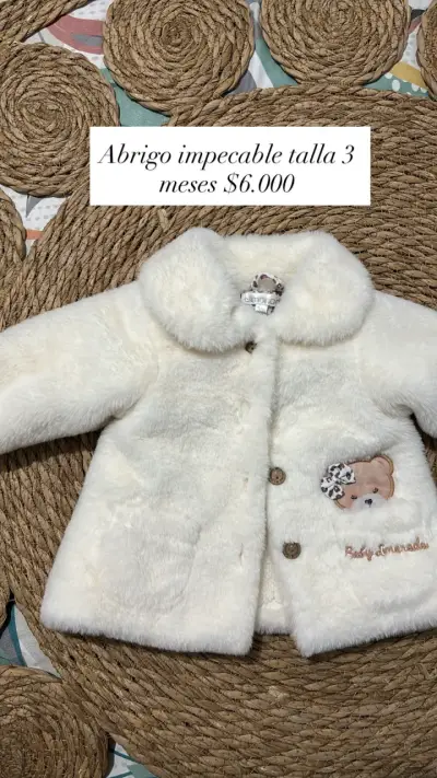 Vestido con body para bebé talla 3 meses - miniatura 5
