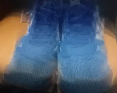 Zapatillas deportivas azules para hombre - miniatura 1