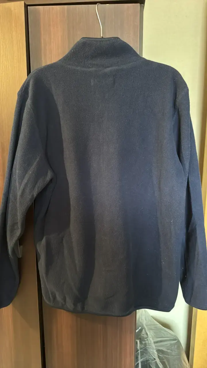 Chaqueta polar azul marino para hombre - 2