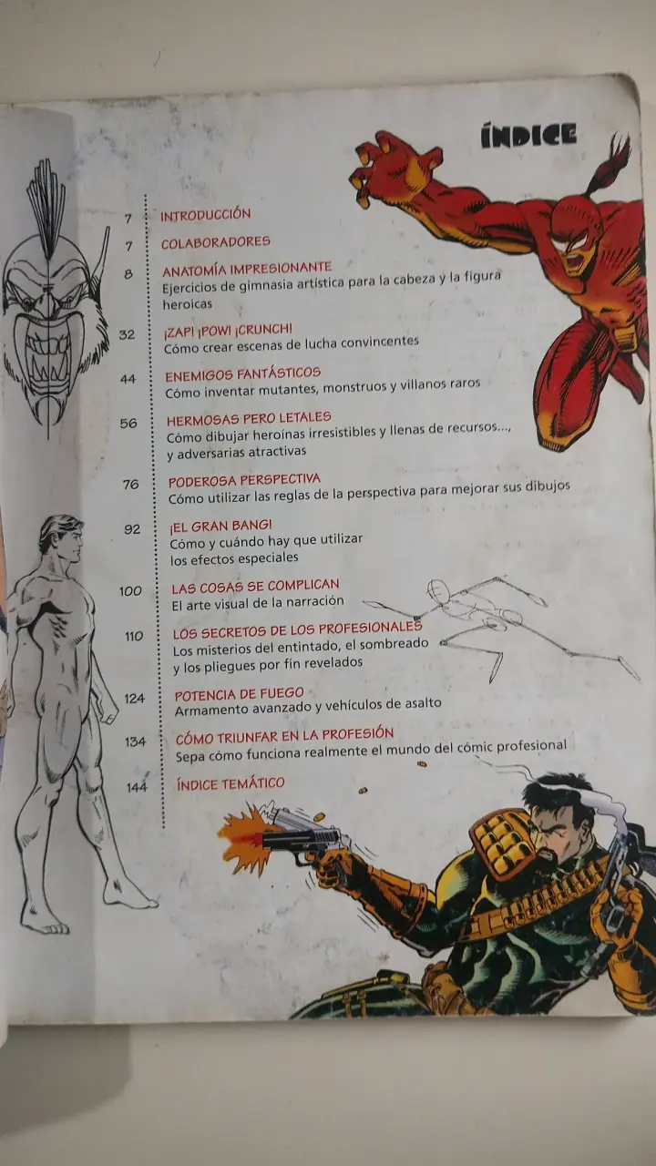 Cómo Dibujar Cómics: Héroes y Villanos - 3