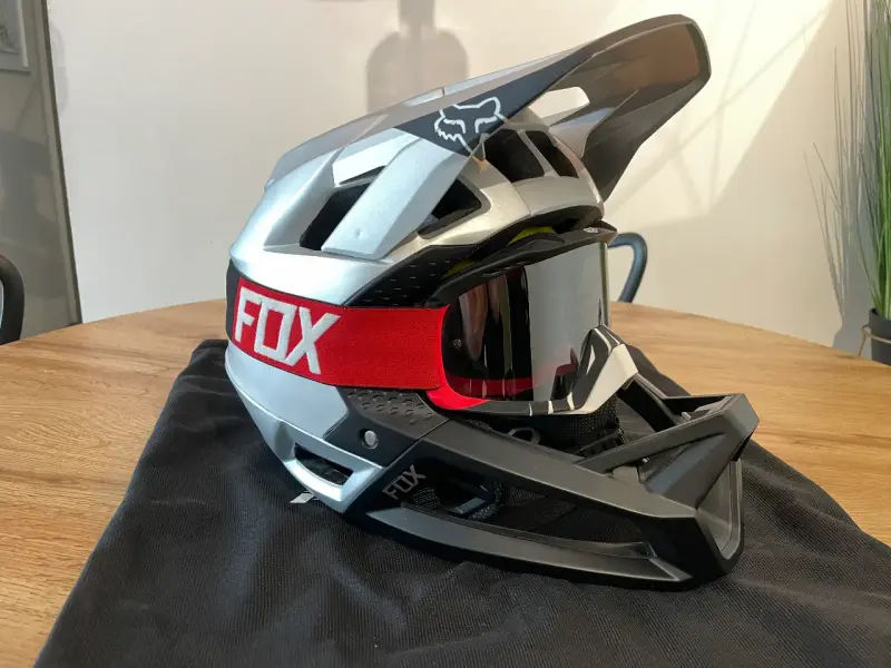 Casco Bici integral Fox Proframe XL + Antiparras - 3