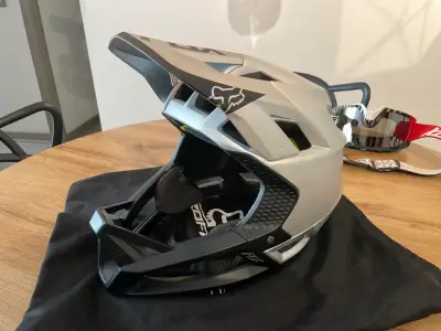 Casco Bici integral Fox Proframe XL + Antiparras - miniatura 4