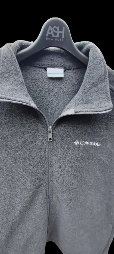 Chaqueta polar Columbia gris para hombre - miniatura 1