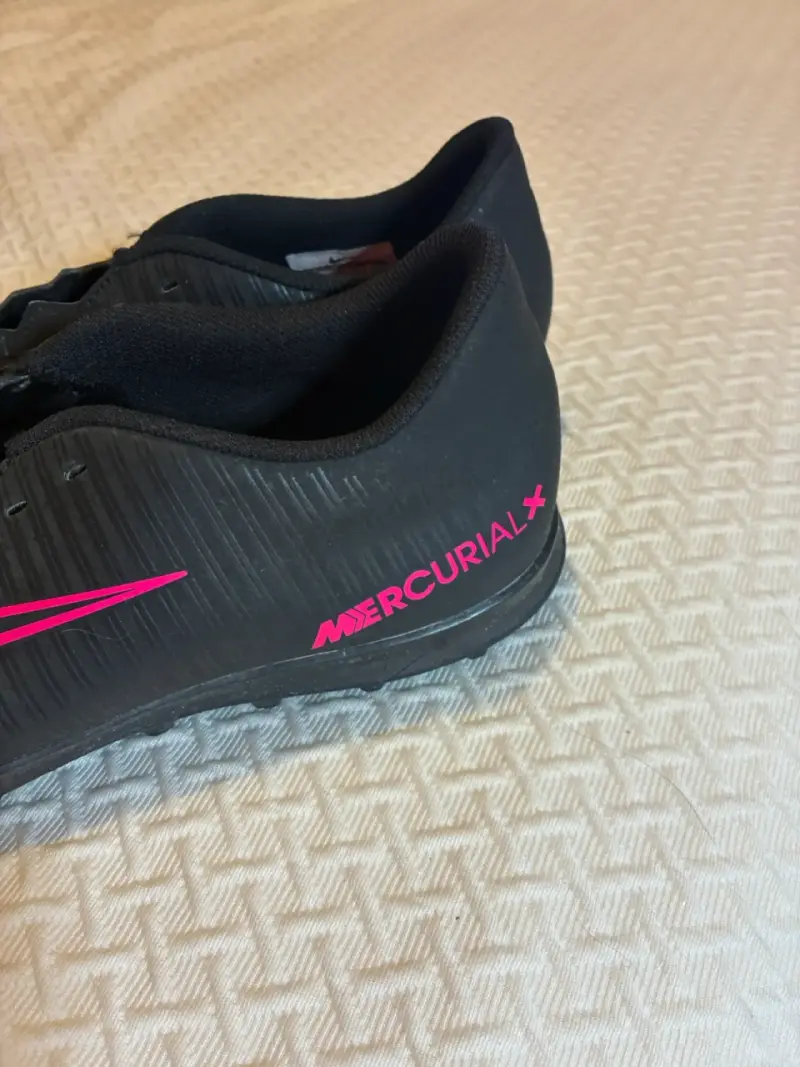 Zapatillas de fútbol Nike MercurialX negras - 3