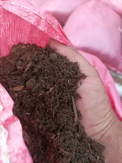 Tierra de hoja orgánica para jardinería - miniatura 1