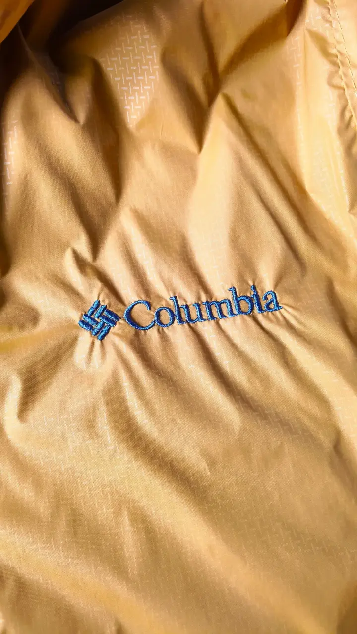 Chaqueta impermeable amarilla Columbia para hombre - 3